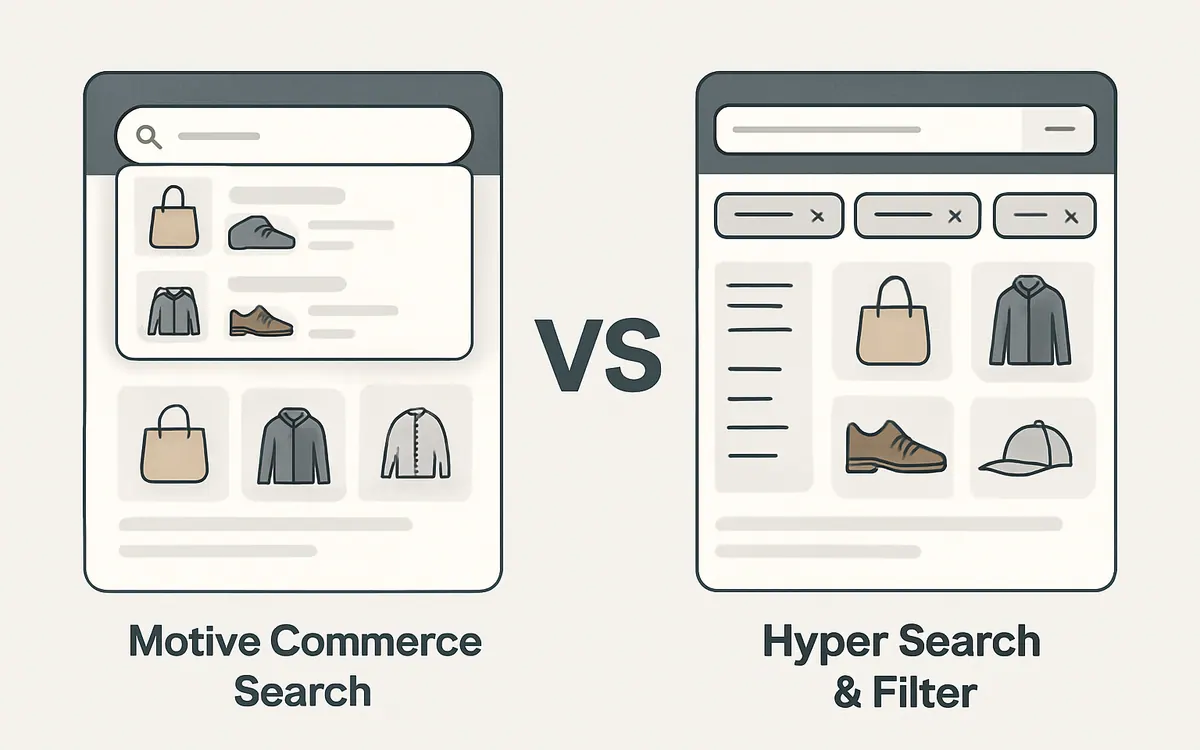 Motive Commerce Search vs Hyper Search & Filter: Best Shopify Search App for 2026