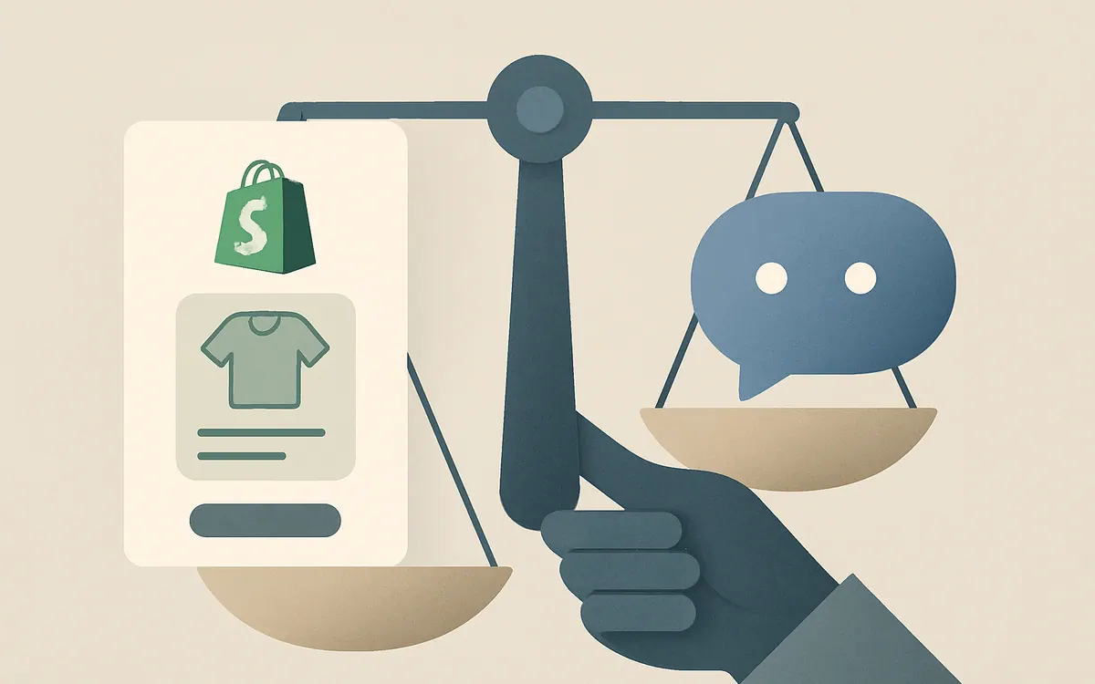 Shopify product recommendation app vs AI chatbot: Diagnose First