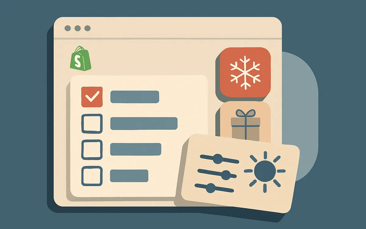 How to Create Filter Sets for Seasonal Merchandising on Shopify