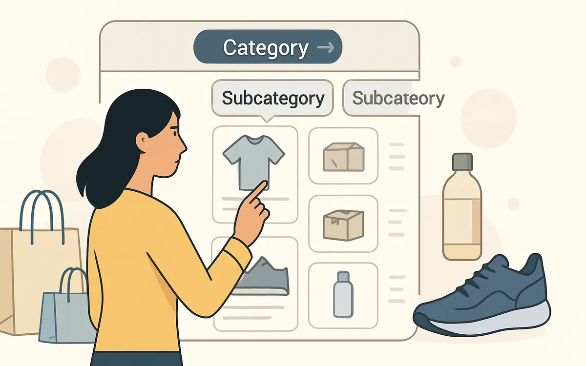 How to Organize Products by Category and Subcategory on Your Store